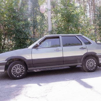 679 р. Пороги накладки Autodemic Лапша Лада 21099 (1990-2004) (Текстурная поверхность)  с доставкой в г. Пермь. Увеличить фотографию 7