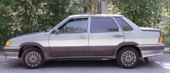 799 р. Пороги накладки Катран Лада 21099 (1990-2004) (Текстурная поверхность)  с доставкой в г. Пермь. Увеличить фотографию 5