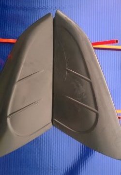 959 р. Накладки заднего ромбового стекла на автомобиль Sport Лада 2110 седан (1995-2007) (Неокрашенные)  с доставкой в г. Пермь. Увеличить фотографию 2