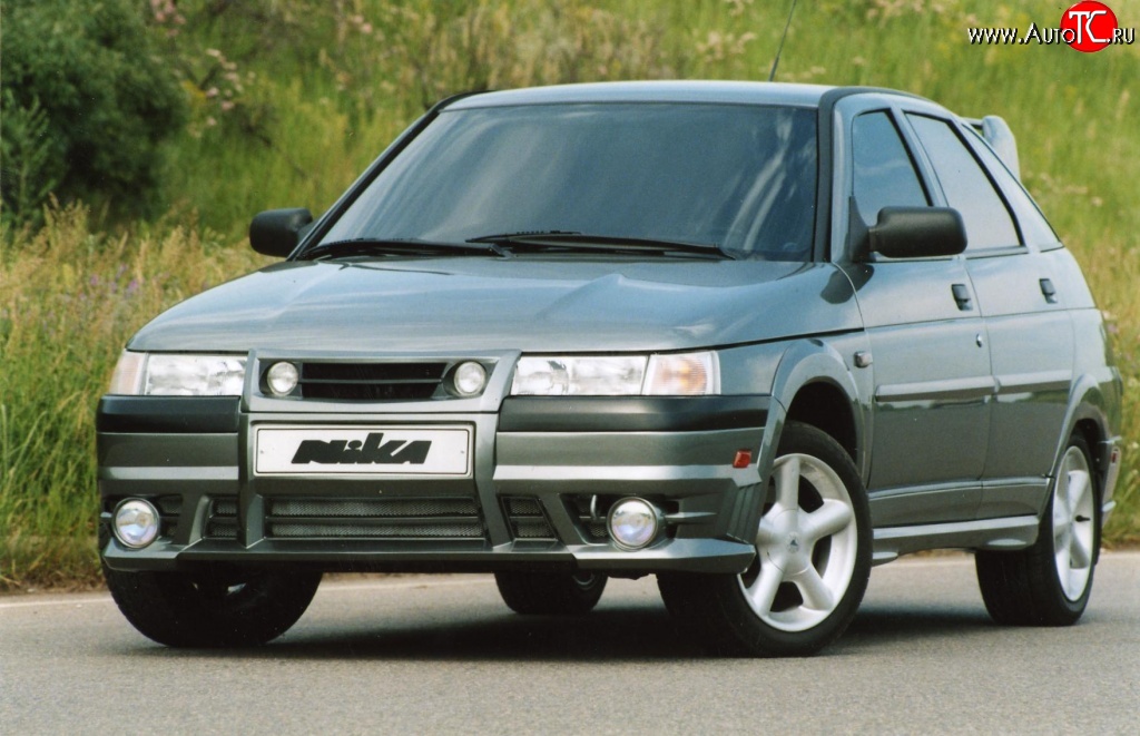 3 699 р. Передний бампер Nika-5 Лада 2111 универсал (1998-2009) (Неокрашенный)  с доставкой в г. Пермь