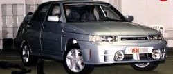 1 599 р. Решётка радиатора Titan-Racing 2 Лада 2111 универсал (1998-2009) (Неокрашенная)  с доставкой в г. Пермь. Увеличить фотографию 2
