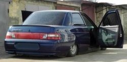 1 499 р. Лип спойлер CT Лада 2110 седан (1995-2007) (Неокрашенный)  с доставкой в г. Пермь. Увеличить фотографию 2