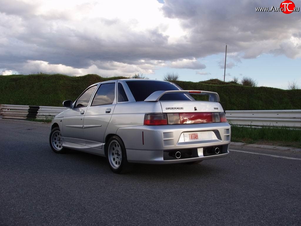 9 799 р. Задний бампер Titan-Racing 2 Лада 2110 седан (1995-2007) (Неокрашенный)  с доставкой в г. Пермь