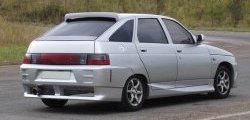 9 799 р. Задний бампер Titan Racing Лада 2110 седан (1995-2007) (Неокрашенный)  с доставкой в г. Пермь. Увеличить фотографию 2
