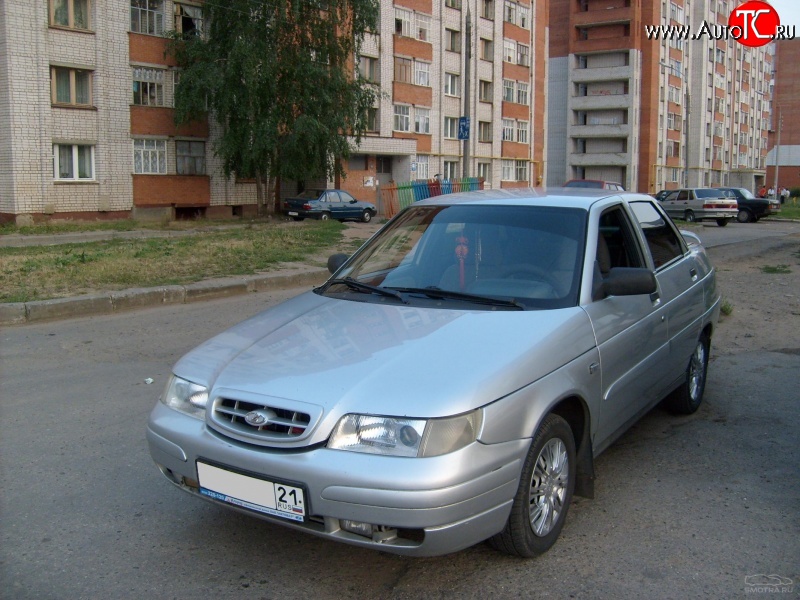 899 р. Решетка радиатора М-ка Лада 2110 седан (1995-2007) (Неокрашенная)  с доставкой в г. Пермь