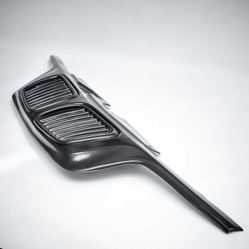 969 р. Решётка радиатора Autodemic Усы Лада 2110 седан (1995-2007) (Текстурная поверхность)  с доставкой в г. Пермь. Увеличить фотографию 3