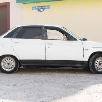 839 р. Пороги накладки Катран Autodemic Лада 2112 хэтчбек (1999-2008)  с доставкой в г. Пермь. Увеличить фотографию 6