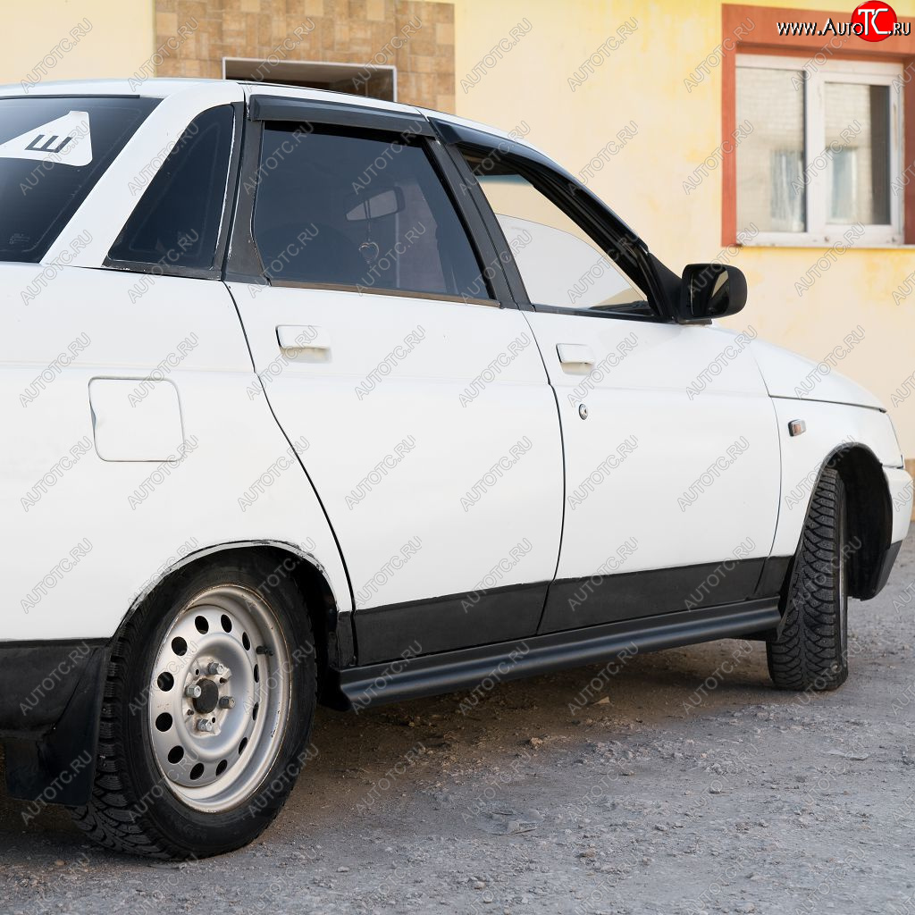 679 р. Пороги накладки Лапша Autodemic Лада 2110 седан (1995-2007)  с доставкой в г. Пермь