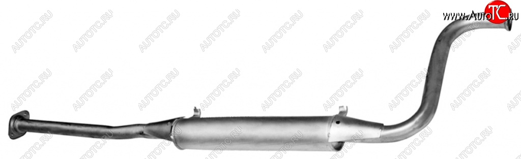 1 399 р. Резонатор (под катализатор) Автоглушитель-НН  Лада 2110 (1995-2007) седан  с доставкой в г. Пермь