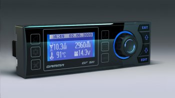 Бортовой компьютер Gamma GF 511 (для автомобилей с новой панелью) Лада 2112 купе (2002-2009)