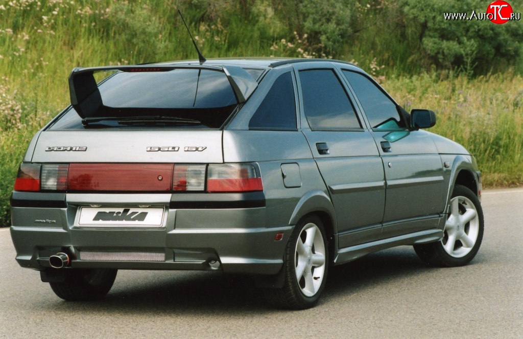 3 699 р. Задний бампер Nika-5 Лада 2112 купе (2002-2009) (Неокрашенный)  с доставкой в г. Пермь