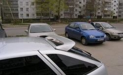 2 159 р. Верхний спойлер Кураж Лада 2112 хэтчбек (1999-2008) (Неокрашенный)  с доставкой в г. Пермь. Увеличить фотографию 2