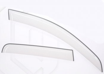 Дефлектора окон CA-Plastik Лада 2114 (2001-2014) (Шелкография белая)