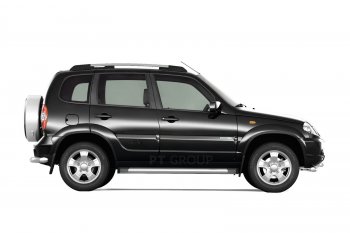 11 189 р. Защита заднего бампера PT GROUP угловая Ø63мм (НПС) LADA Niva Travel 2021-/ LADA Niva 2020-/ CHEVROLET Niva 2  Лада 2123 (Нива Шевроле) - Нива Трэвел (Нержавейка полированная)  с доставкой в г. Пермь. Увеличить фотографию 3
