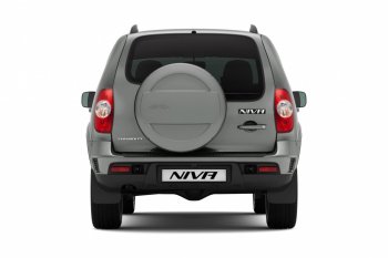 2 659 р. Чехол запасного колеса Bertone  Chevrolet Niva  2123 (2002-2020), Лада 2123 (Нива Шевроле) (2002-2021), Лада Нива Трэвел (2021-2025) (Неокрашенный)  с доставкой в г. Пермь. Увеличить фотографию 2