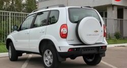1 779 р. Чехол запасного колеса Chevrolet V3 Лада 2123 (Нива Шевроле) 1 рестайлинг (2009-2020) (Окрашенный)  с доставкой в г. Пермь. Увеличить фотографию 3