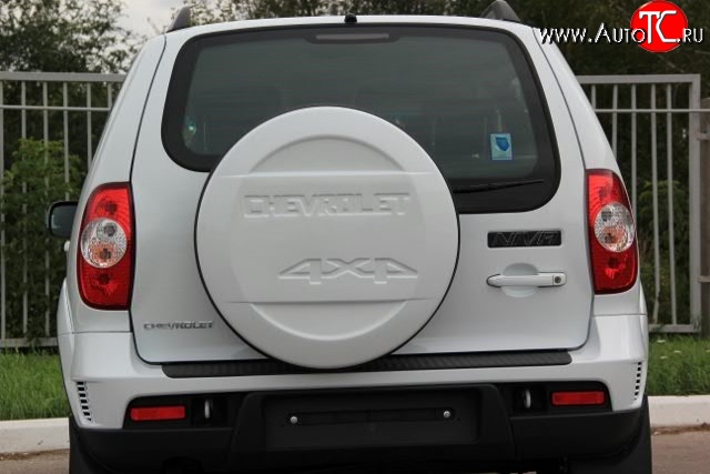 1 779 р. Чехол запасного колеса Chevrolet V4 Лада 2123 (Нива Шевроле) 1 рестайлинг (2009-2020) (Окрашенный)  с доставкой в г. Пермь