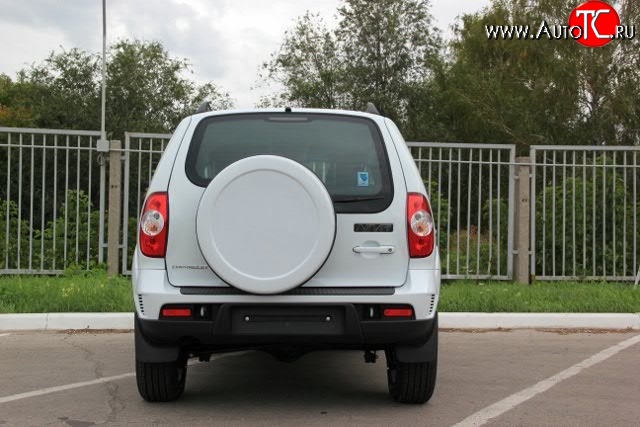 1 089 р. Чехол запасного колеса R16 Chevrolet V5 Лада 2123 (Нива Шевроле) 1 рестайлинг (2009-2020) (Неокрашенный)  с доставкой в г. Пермь