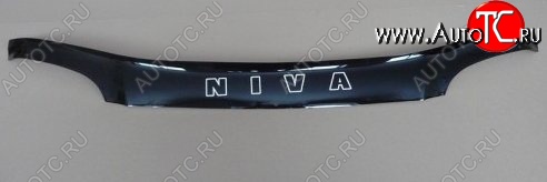 999 р. Дефлектор капота Russtal Chevrolet Niva 2123 дорестайлинг (2002-2008)  с доставкой в г. Пермь