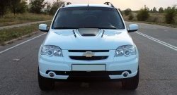 13 999 р. Стеклопластиковый капот DTM Chevrolet Niva 2123 рестайлинг (2009-2020) (Неокрашенный)  с доставкой в г. Пермь. Увеличить фотографию 3
