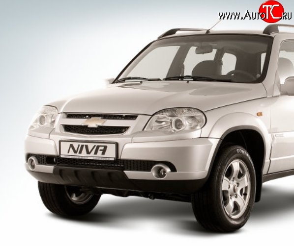 9 999 р. Передний бампер (рестайлинг) Бертоне Chevrolet Niva 2123 рестайлинг (2009-2020) (Окрашенный (комплектация Люкс))  с доставкой в г. Пермь
