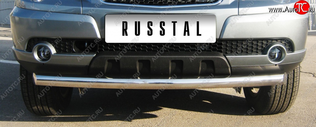 16 749 р. Защита переднего бампера (Ø76 мм, нержавейка) SLITKOFF  Chevrolet Niva  2123 (2009-2020), Лада 2123 (Нива Шевроле) (2009-2021)  с доставкой в г. Пермь