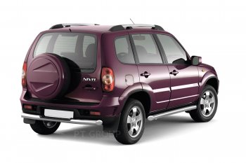 6 379 р. Рейлинги Petroil Tuning Усиленные  Chevrolet Niva  2123 (2009-2020), Лада 2123 (Нива Шевроле) (2002-2021), Лада Нива Трэвел (2021-2025) (Серебристый муар)  с доставкой в г. Пермь. Увеличить фотографию 2