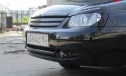 429 р. Реснички на фары Поло Лада Приора 2172 хэтчбек дорестайлинг (2008-2014) (Неокрашенные)  с доставкой в г. Пермь. Увеличить фотографию 2