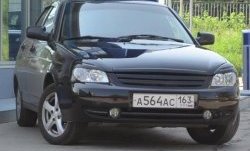 499 р. Решетка бампера 21728 Priora Sport верхняя Лада Приора 2171 универсал дорестайлинг  (2008-2014)  с доставкой в г. Пермь. Увеличить фотографию 2