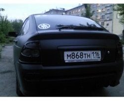 599 р. Комплект накладок на фонари Style  Лада Приора ( 2170,  2172,  21728) (2007-2015) седан дорестайлинг, хэтчбек дорестайлинг, купе дорестайлинг, купе рестайлинг (Неокрашенные)  с доставкой в г. Пермь. Увеличить фотографию 2