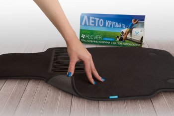 9 549 р. Текстильные коврики салона Klever Premium  Лада Приора ( 2170,  2172,  21728,  2171) (2007-2018) седан дорестайлинг, хэтчбек дорестайлинг, купе рестайлинг, седан рестайлинг, универсал рестайлинг, хэтчбек рестайлин (Черные)  с доставкой в г. Пермь. Увеличить фотографию 3