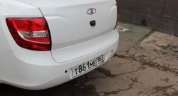 2 699 р. Накладка на крышку багажника автомобиля XALK Лада Гранта Спорт 2191 лифтбек рестайлинг (2023-2025) (Неокрашенная)  с доставкой в г. Пермь. Увеличить фотографию 2