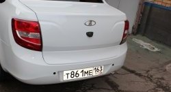 2 699 р. Накладка на крышку багажника автомобиля XALK Лада Гранта Спорт 2191 лифтбек рестайлинг (2023-2025) (Неокрашенная)  с доставкой в г. Пермь. Увеличить фотографию 4