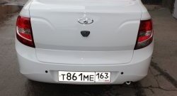 Накладка на крышку багажника автомобиля XALK Лада Гранта 2190 седан  дорестайлинг (2011-2017)
