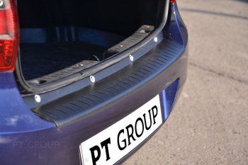 939 р. Накладка защитная на задний бампер Petroil Tuning  Лада Гранта  2190 (2011-2017) седан дорестайлинг (Текстурная поверхность)  с доставкой в г. Пермь. Увеличить фотографию 4