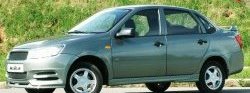 5 199 р. Передний бампер Nika-Sport  Лада Гранта ( 2190,  2191) (2011-2017) седан дорестайлинг, лифтбэк дорестайлинг  (Неокрашенный)  с доставкой в г. Пермь. Увеличить фотографию 4