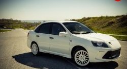 3 099 р. Пороги накладки Флагман Datsun mi-DO хэтчбэк (2014-2021) (Неокрашенные)  с доставкой в г. Пермь. Увеличить фотографию 7