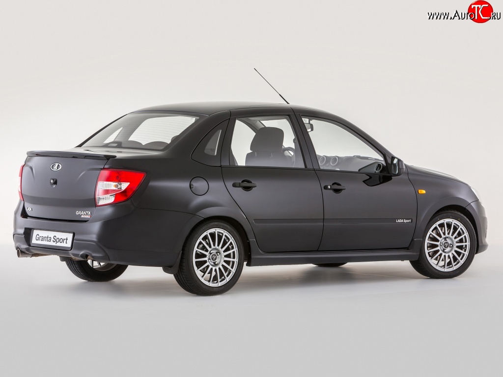 2 979 р. Комплект порогов Granta Sport (оригинал) Datsun mi-DO хэтчбэк (2014-2021) (Неокрашенные)  с доставкой в г. Пермь