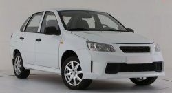 4 499 р. Пластиковые накладки на пороги Бавария Лада Калина 1117 универсал (2004-2013) (Неокрашенные)  с доставкой в г. Пермь. Увеличить фотографию 4