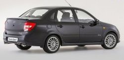 9 999 р. Задний бампер Granta Sport  Лада Гранта  2190 (2011-2017) седан дорестайлинг (Неокрашенный)  с доставкой в г. Пермь. Увеличить фотографию 3