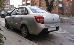 8 999 р. Задний бампер RAZOR Лада Гранта 2190  дорестайлинг (2011-2017) (Без вставок, Неокрашенный)  с доставкой в г. Пермь. Увеличить фотографию 24