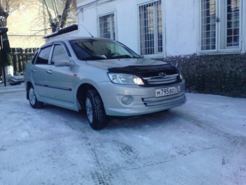 1 599 р. Пороги накладки Снайпер V2  Datsun mi-DO (2014-2021), Datsun on-DO (2014-2021), Лада Гранта ( 2190,  2191) (2011-2017), Лада Гранта Спорт ( 2191,  2190) (2023-2025), Лада Калина ( 1118,  1117,  1119,  2192,  2194) (2004-2018), Лада Калина Спорт ( 1119,  2192) (2008-2018) (Неокрашенные)  с доставкой в г. Пермь. Увеличить фотографию 5