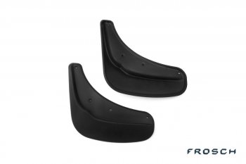 1 249 р. Передние брызговики Frosch 2 шт. Лада Гранта FL 2190 седан рестайлинг (2018-2025)  с доставкой в г. Пермь. Увеличить фотографию 2