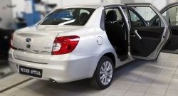 1 399 р. Накладки порожков салона RA Лада Гранта 2190 седан  дорестайлинг (2011-2017) (Комплект (4 шт.))  с доставкой в г. Пермь. Увеличить фотографию 3