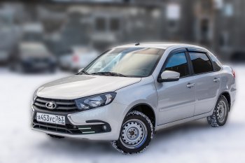 4 099 р. Защитные накладки на арки ArtForm Лада Гранта FL 2194 универсал рестайлинг (2018-2025) (Поверхность: шагрень)  с доставкой в г. Пермь. Увеличить фотографию 2