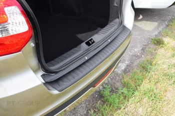 1 189 р. Накладка защитная на задний бампер Petroil Tuning  Лада Гранта FL  2191 (2018-2025) лифтбэк рестайлинг (Текстурная поверхность)  с доставкой в г. Пермь. Увеличить фотографию 5