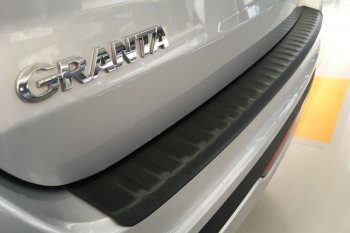 499 р. Защитная накладка заднего бампера Тюн-Авто Лада Гранта FL 2191 (2018-2025)  с доставкой в г. Пермь. Увеличить фотографию 3
