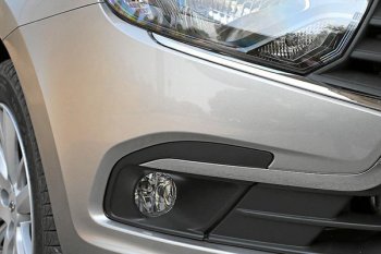 489 р. Рамки противотуманных фар Оригинал Лада Гранта FL 2190 седан (2018-2025)  с доставкой в г. Пермь. Увеличить фотографию 3