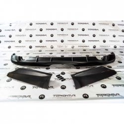3 699 р. Диффузор заднего бампера TopKontur Design  Лада Гранта  2191 - Гранта FL  2191 (Неокрашенная)  с доставкой в г. Пермь. Увеличить фотографию 2