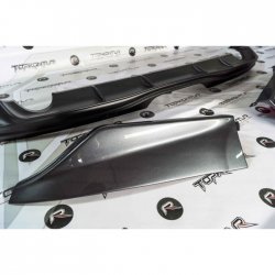 3 699 р. Диффузор заднего бампера TopKontur Design  Лада Гранта  2191 - Гранта FL  2191 (Неокрашенная)  с доставкой в г. Пермь. Увеличить фотографию 3